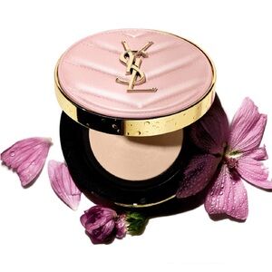 Yves Saint Laurent Touche Eclat Glow-Pact cushion high cover mesh foundation